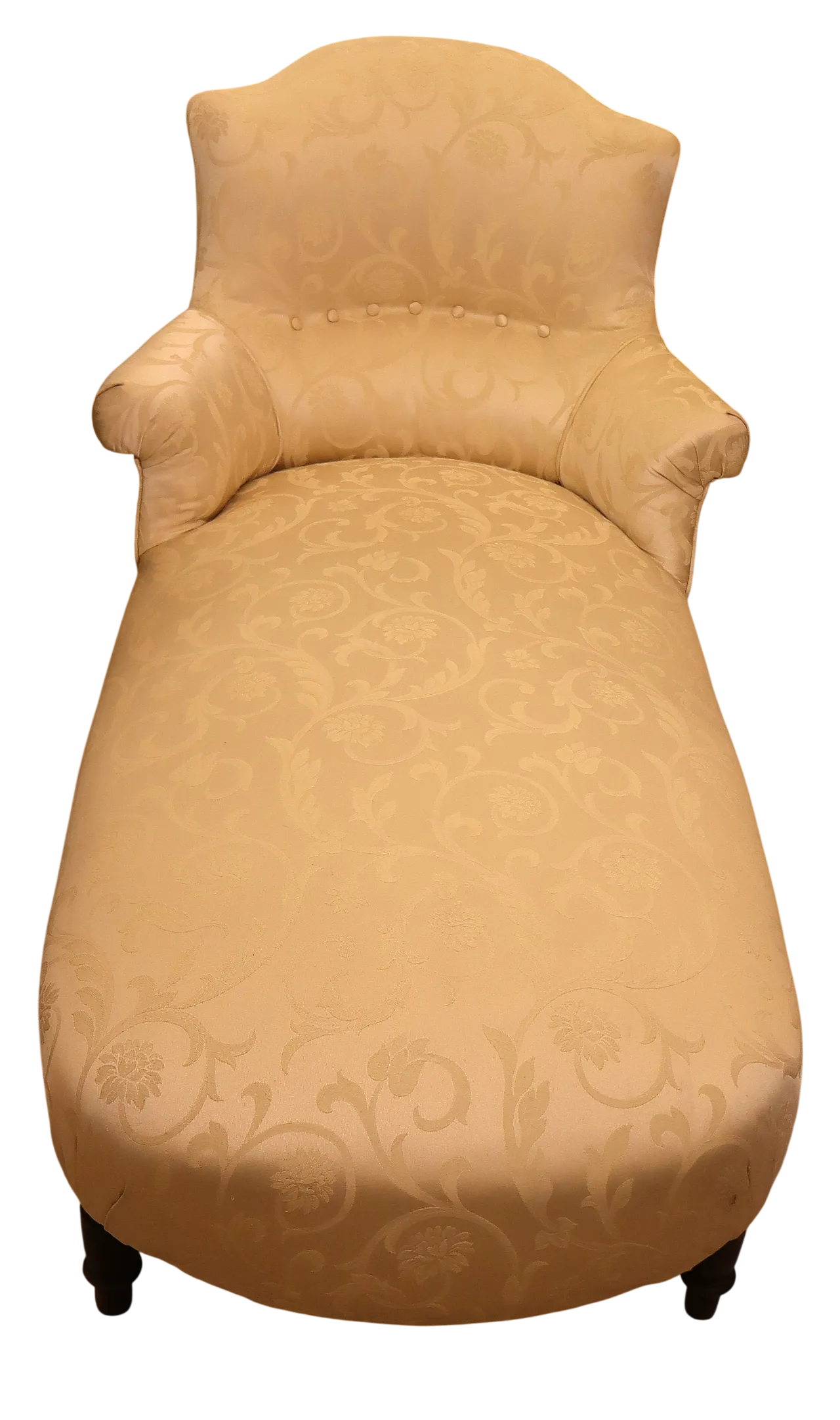 Napoleon III chair in damask fabric, 19th century 11