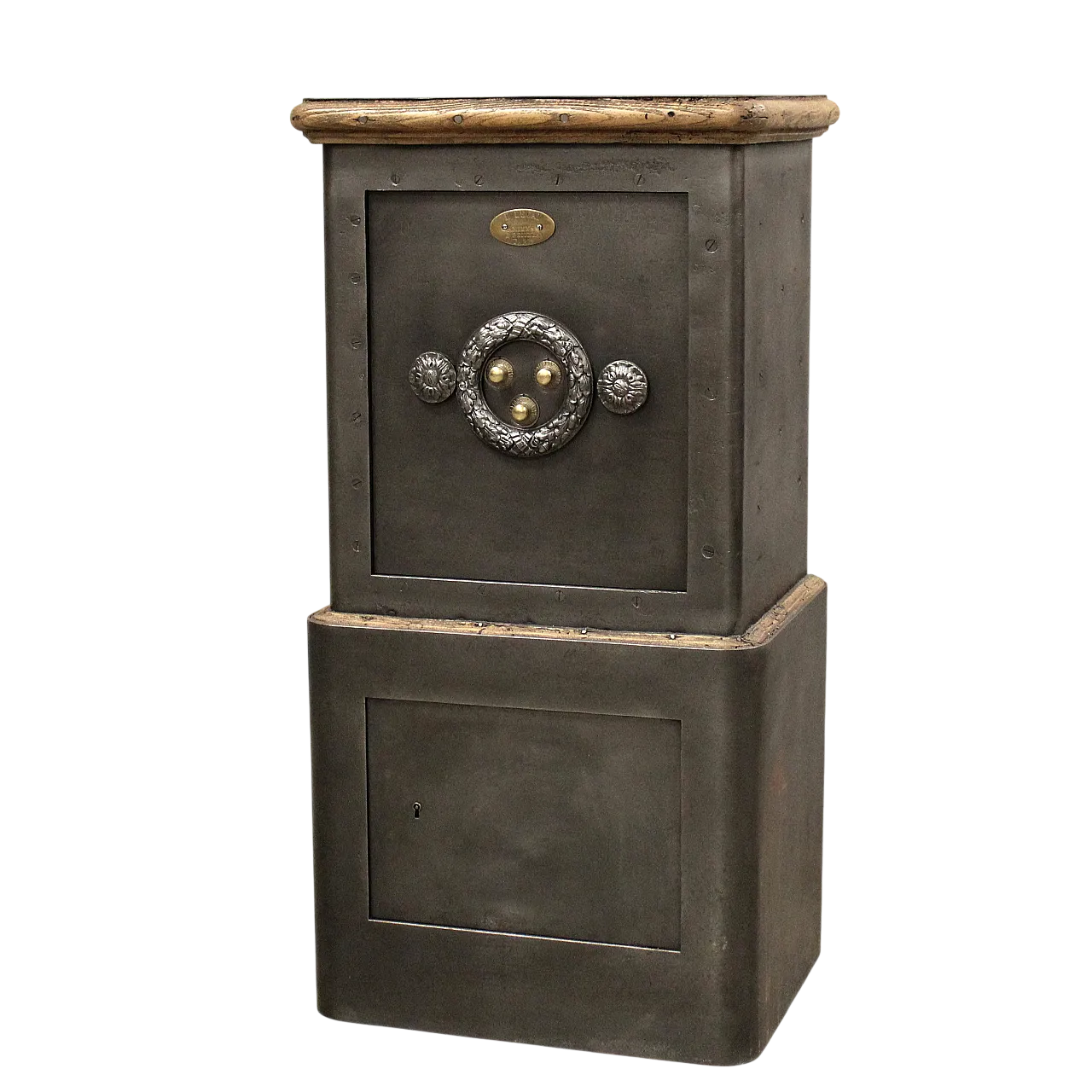 Cassaforte in legno e ferro, fine '800 16