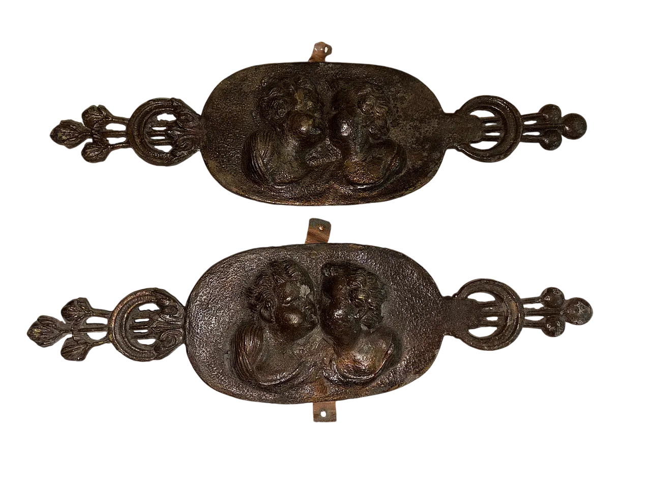 Pair of plaques, 20s 9