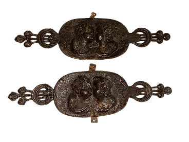 Pair of plaques, 20s