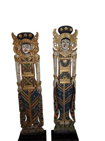 Coppia statue balianesi, anni '20