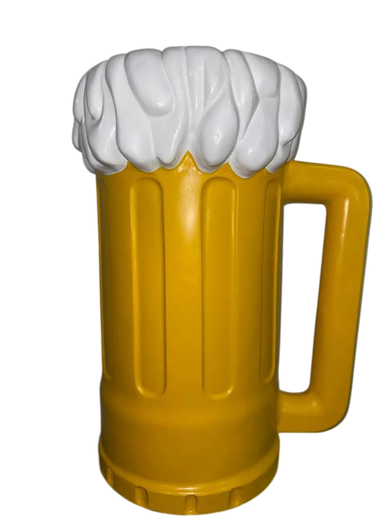 Fiberglass beer mug, 70s 9