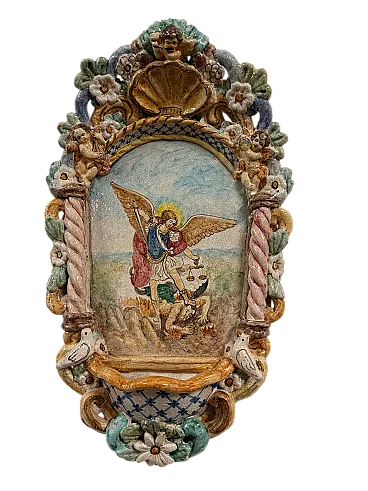 Acquasantiera San Michele Arcangelo, anni '50