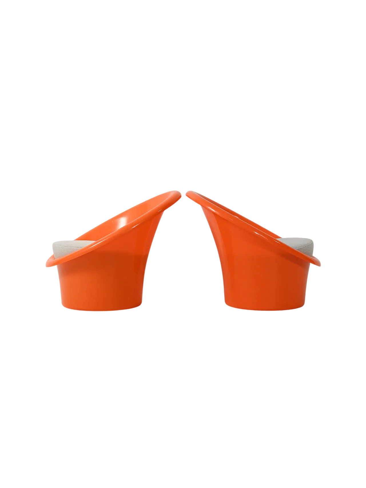 Pair of “Skopa” armchairs by Ikea, 1974 7