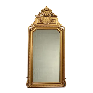 Specchiera con cornice scolpita, fine '800