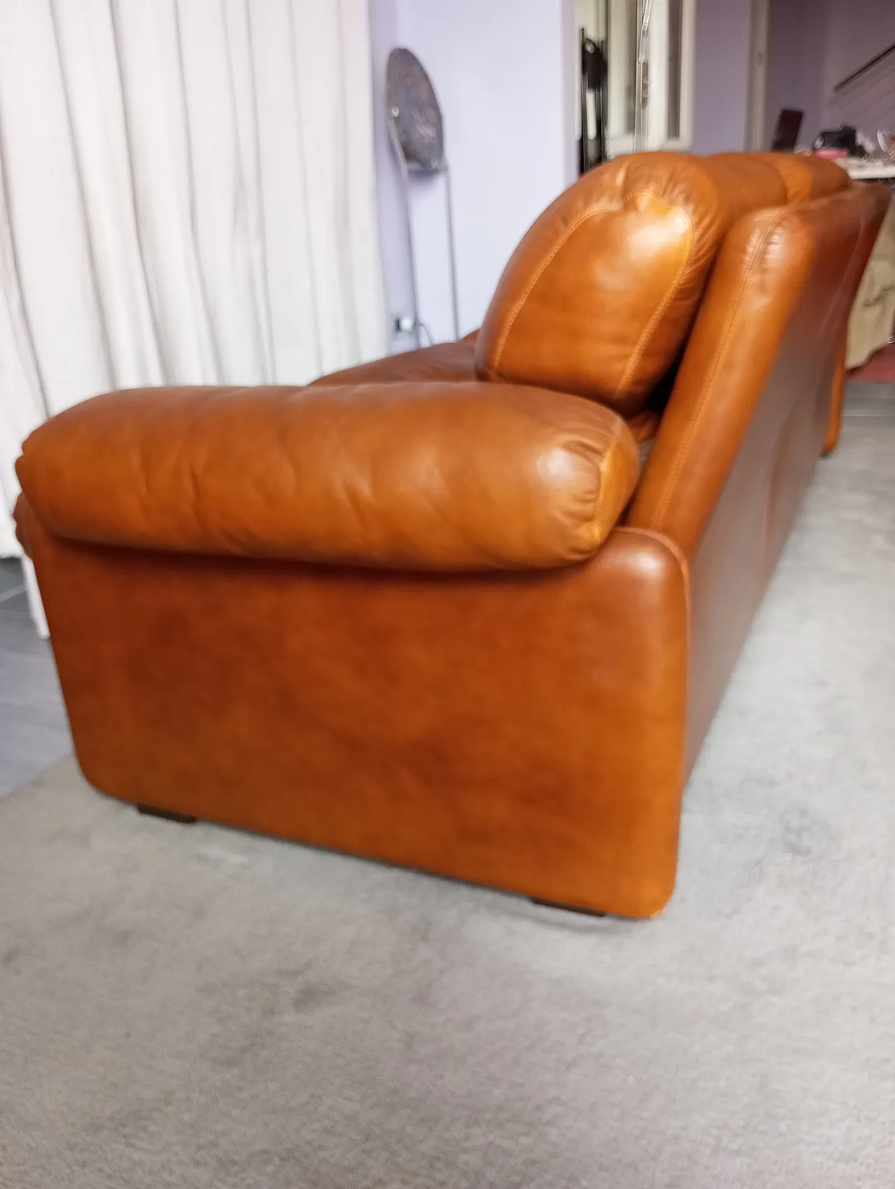 Three-seater sofa Coronado by Afra & Tobia Scarpa for C&B, 1960s 11