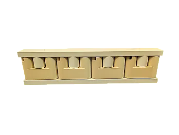 Appendiabiti da parete Minivip di Benanti e Brunori per Velca, 1970