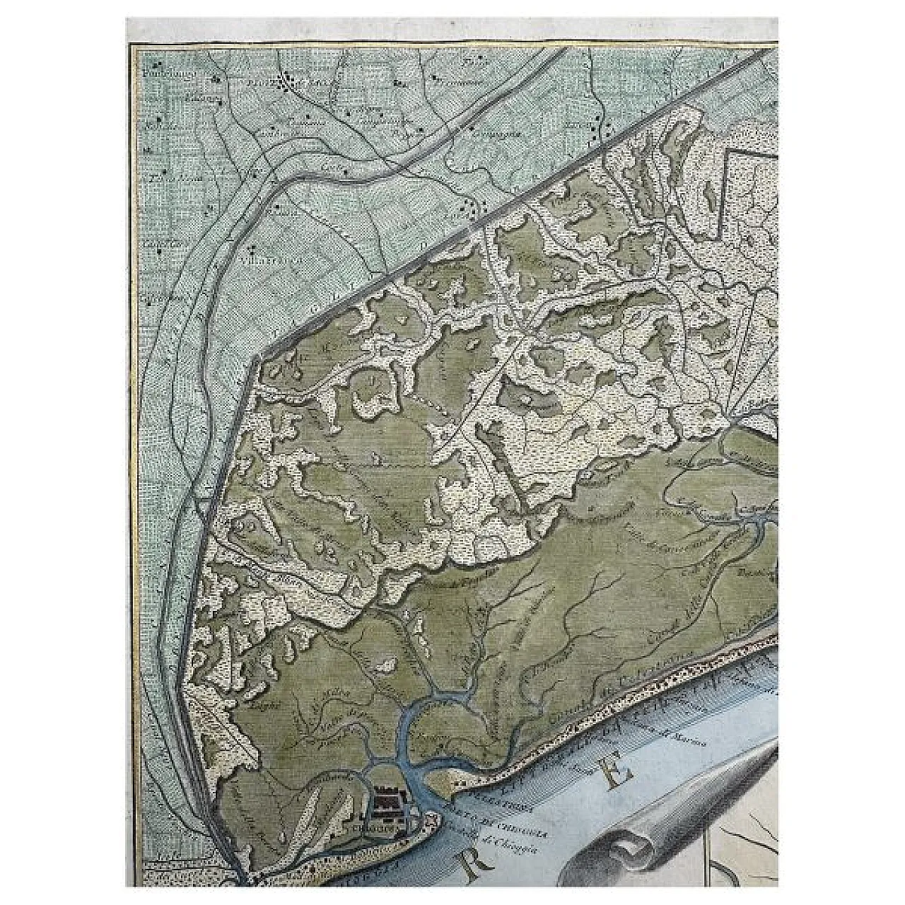 Antonio Sandi, The Ancient and Modern Venetian Lagoon, 18th century 8