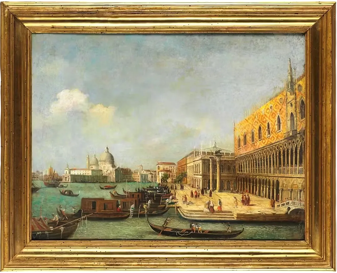 Canaletto's Follower, View of Venice, 19th century 4