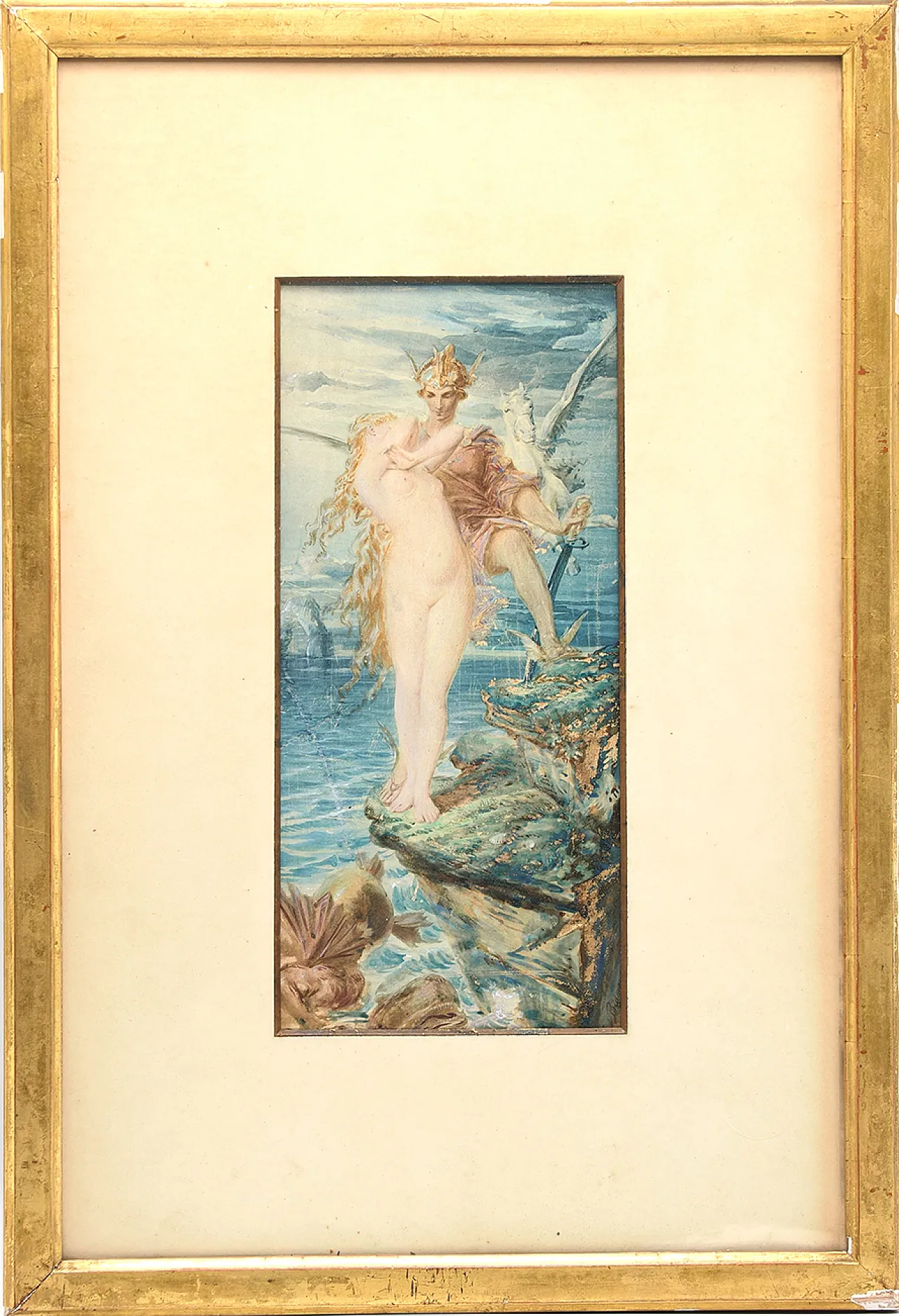 Charles-Édouard de Beaumont, Perseus and Andromeda, 19th century 1