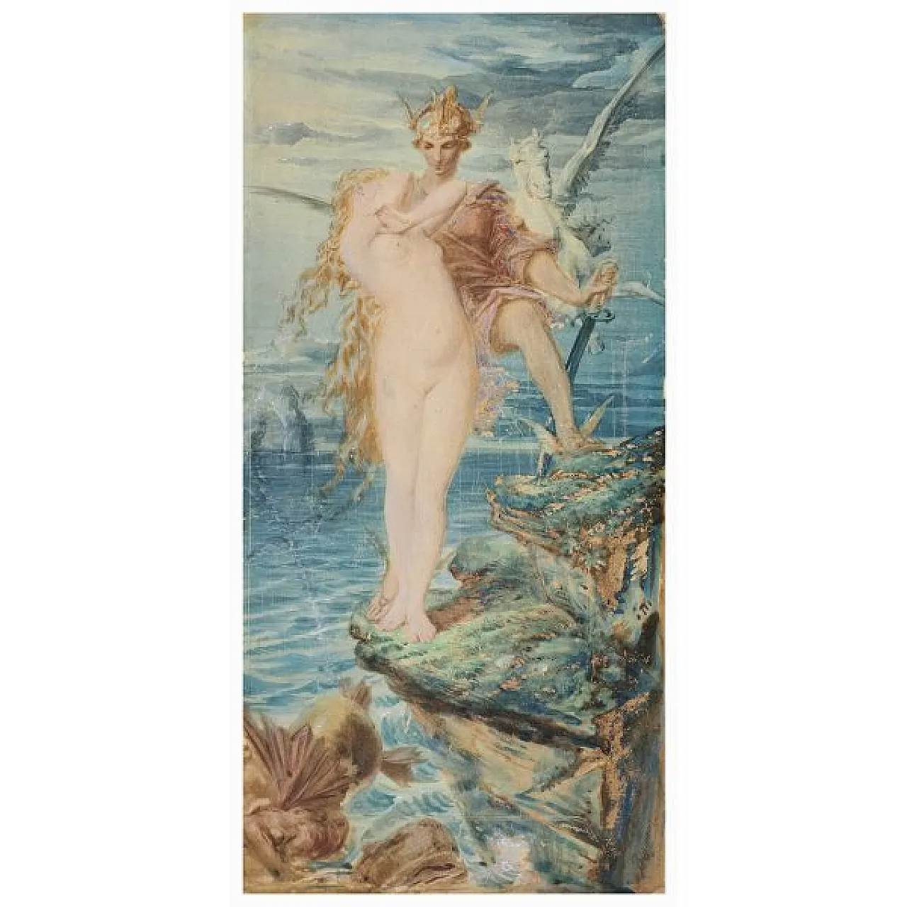 Charles-Édouard de Beaumont, Perseus and Andromeda, 19th century 2