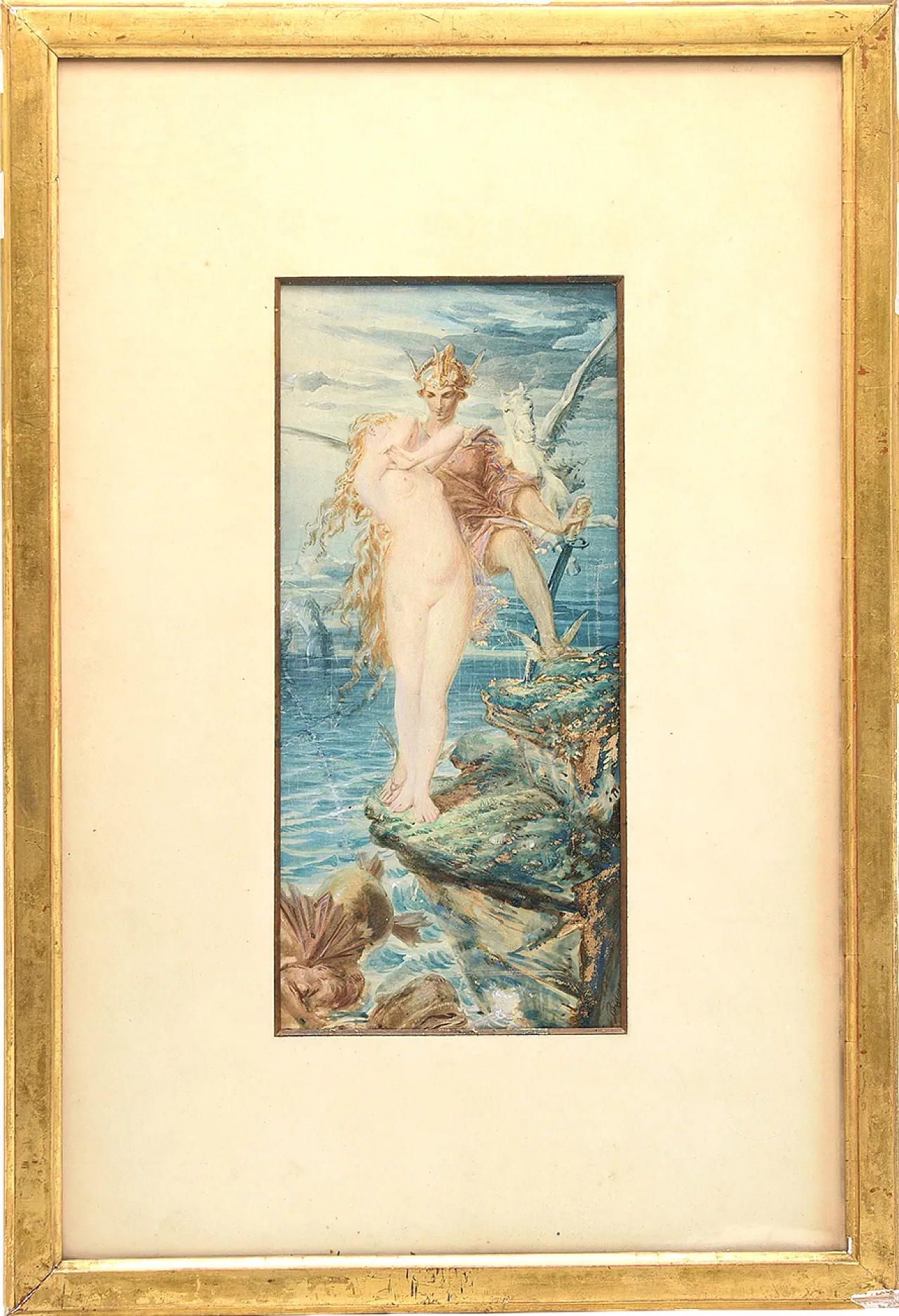 Charles-Édouard de Beaumont, Perseus and Andromeda, 19th century 7