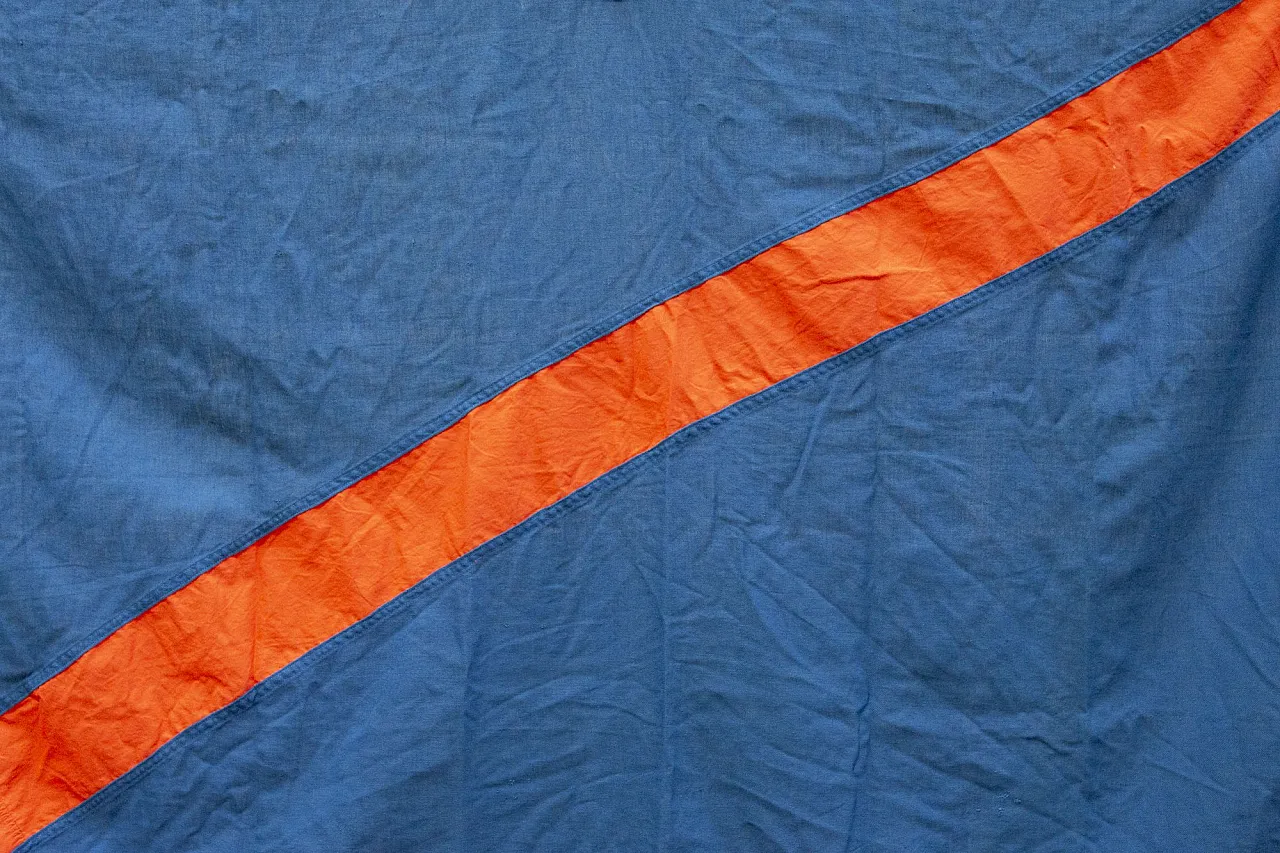 Bophuthatswana flag in F.&A cotton. F.lli Bianchi, 20th century 1