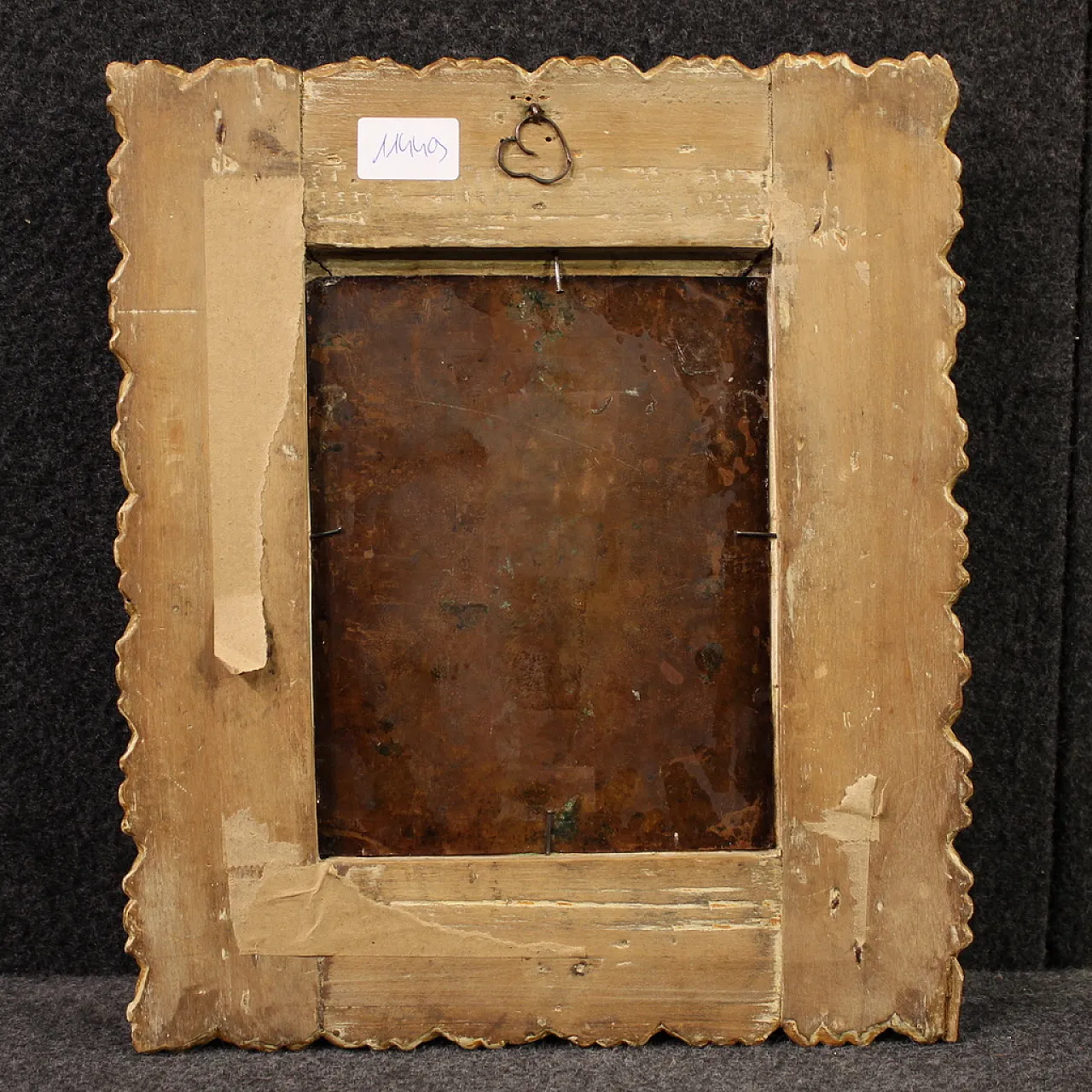 Copper painting, Penitent Magdalene, 17th century 9