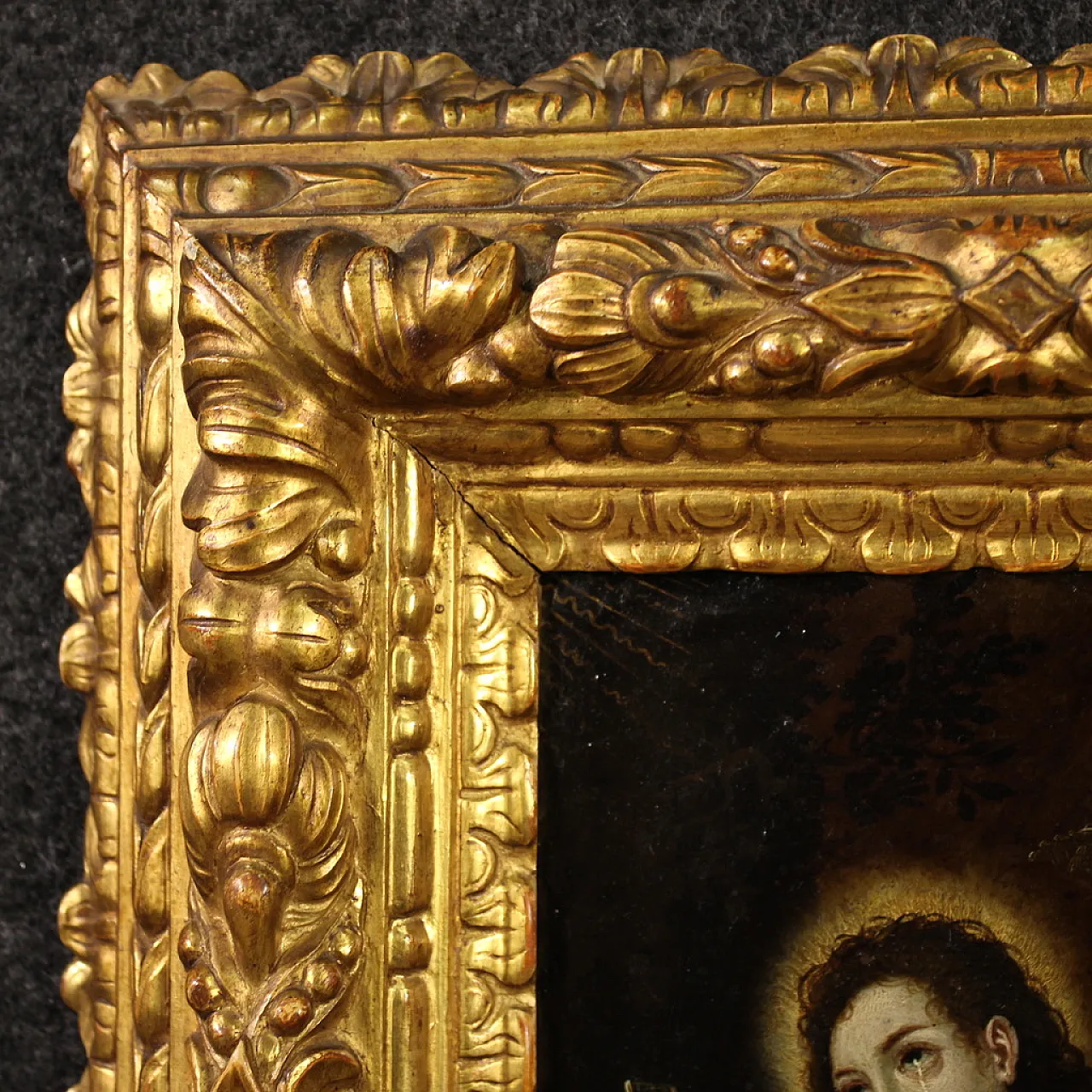 Copper painting, Penitent Magdalene, 17th century 10