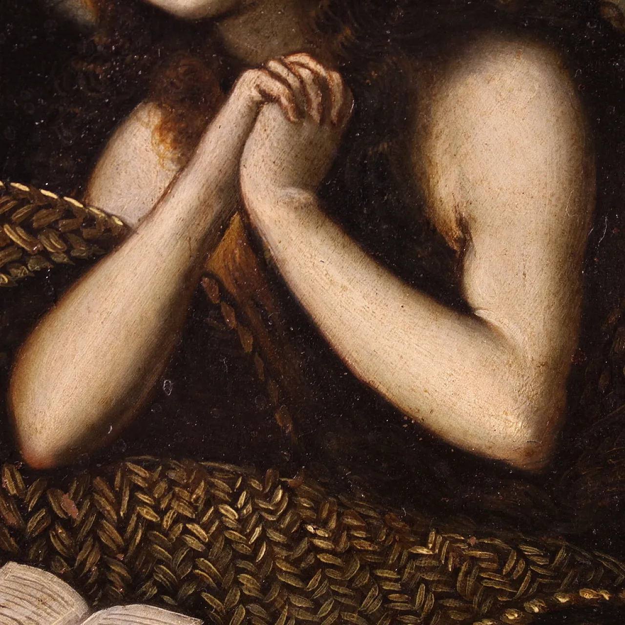 Copper painting, Penitent Magdalene, 17th century 12