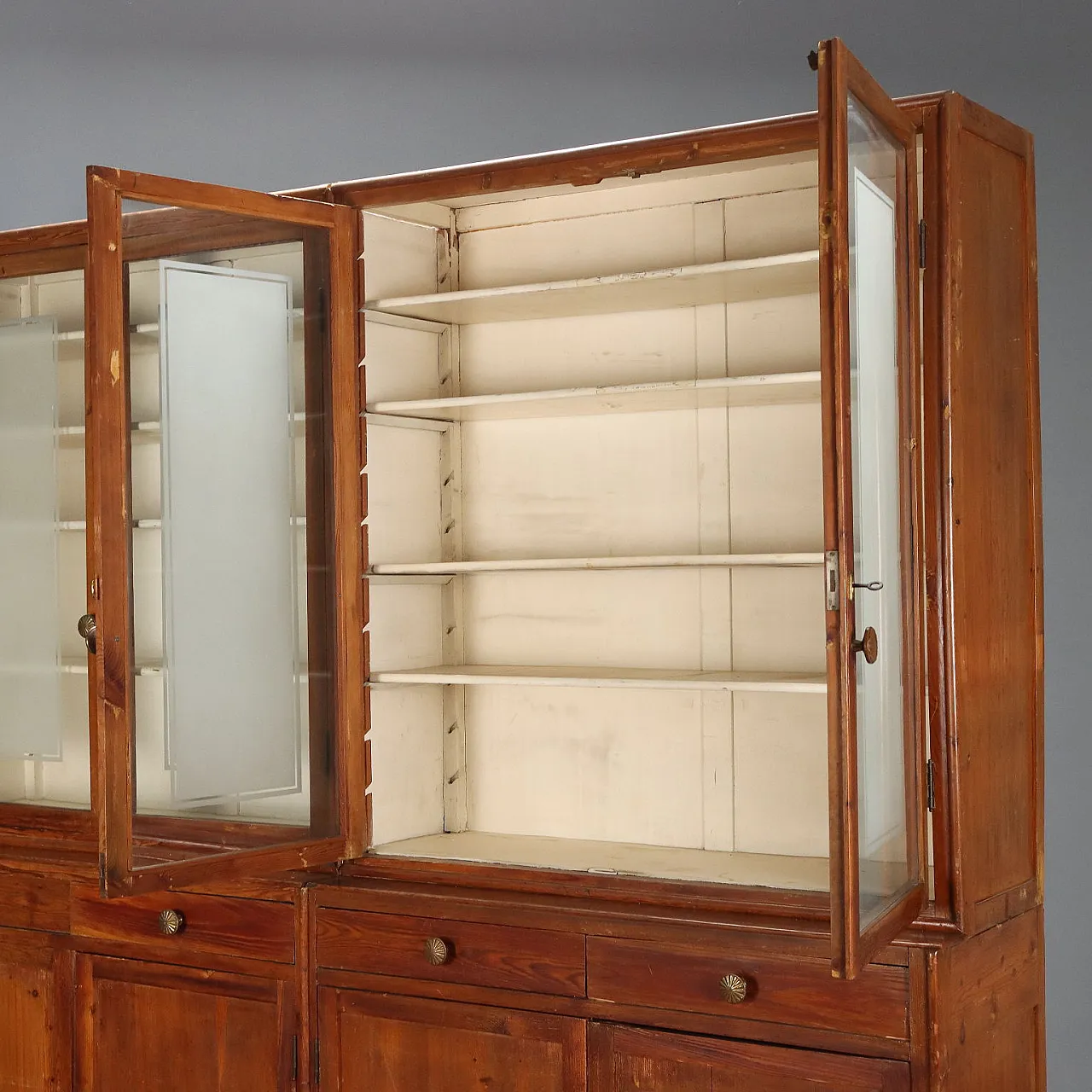 Libreria in larice, metà '800 4