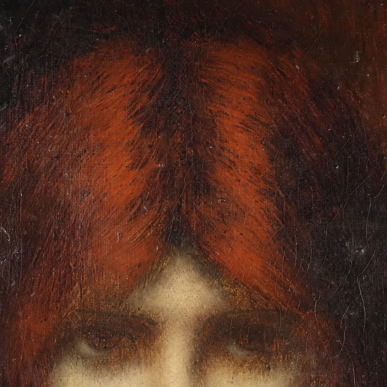 Jean-Jacques Henner, figura femminile, olio su tela, '800 5