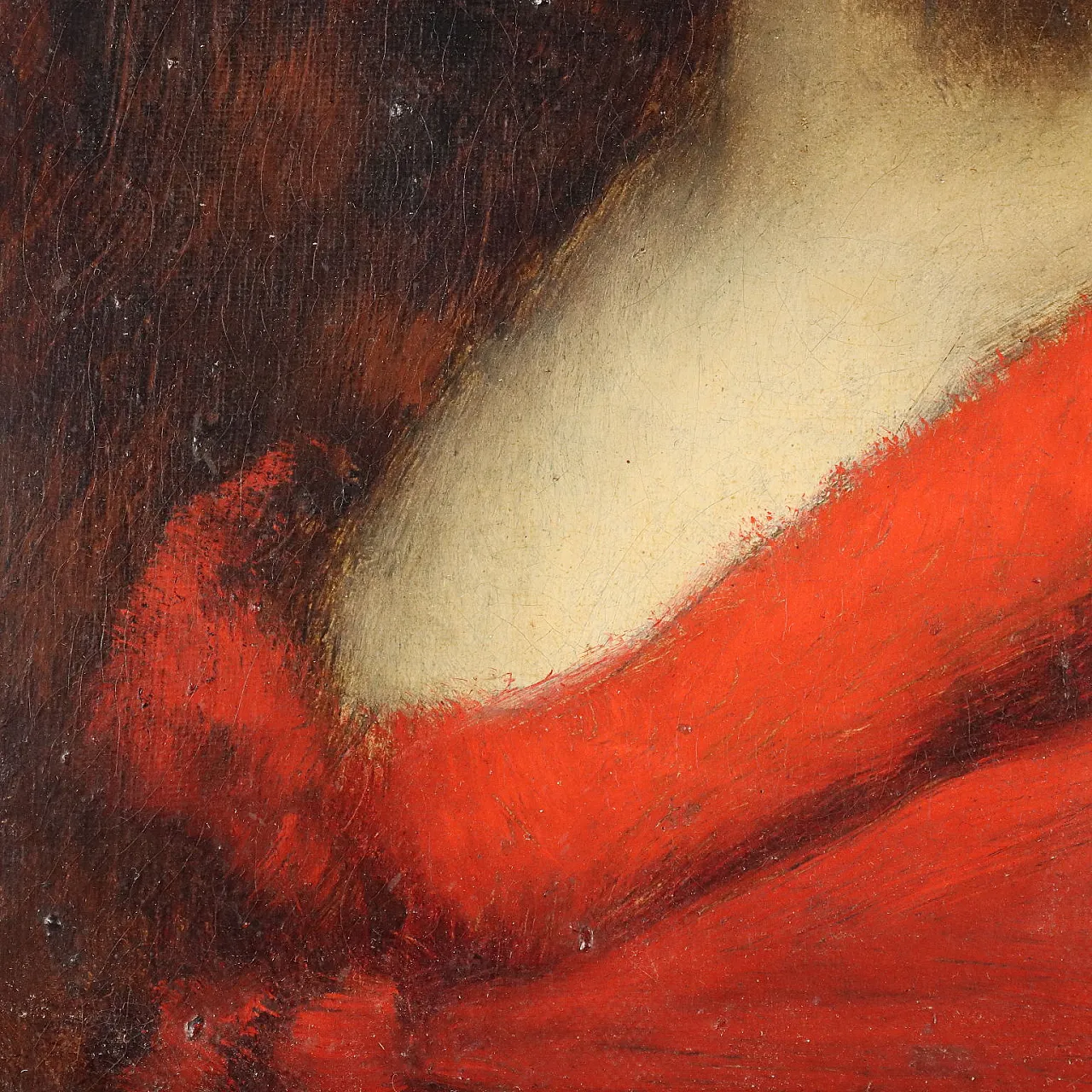 Jean-Jacques Henner, figura femminile, olio su tela, '800 6