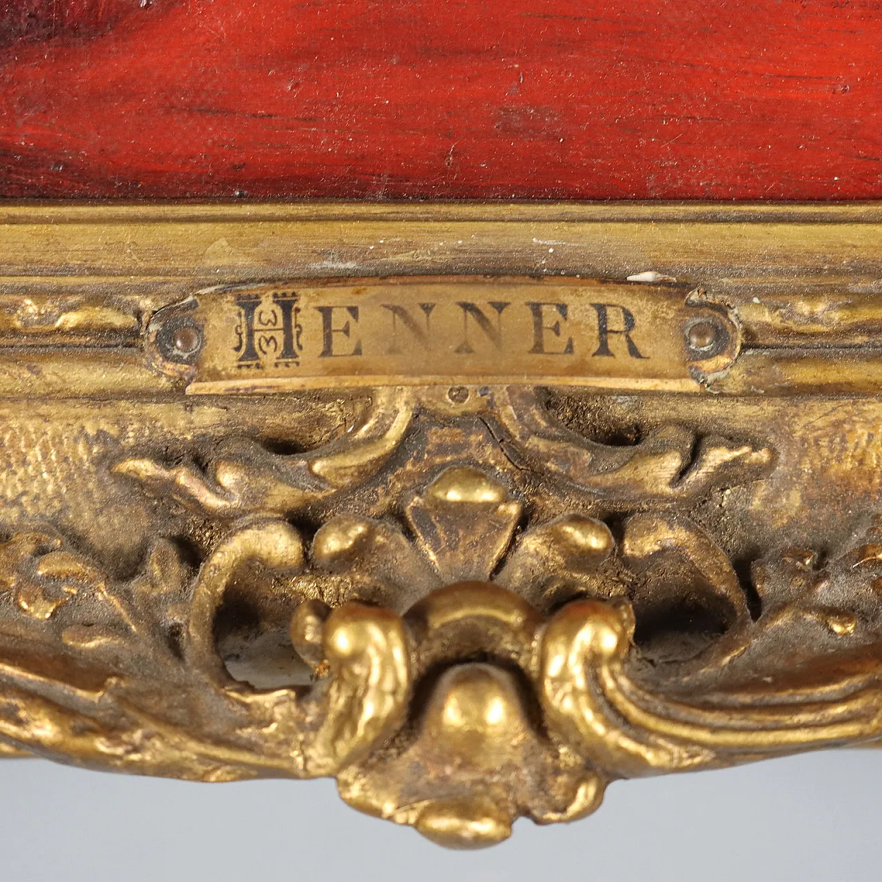 Jean-Jacques Henner, figura femminile, olio su tela, '800 8