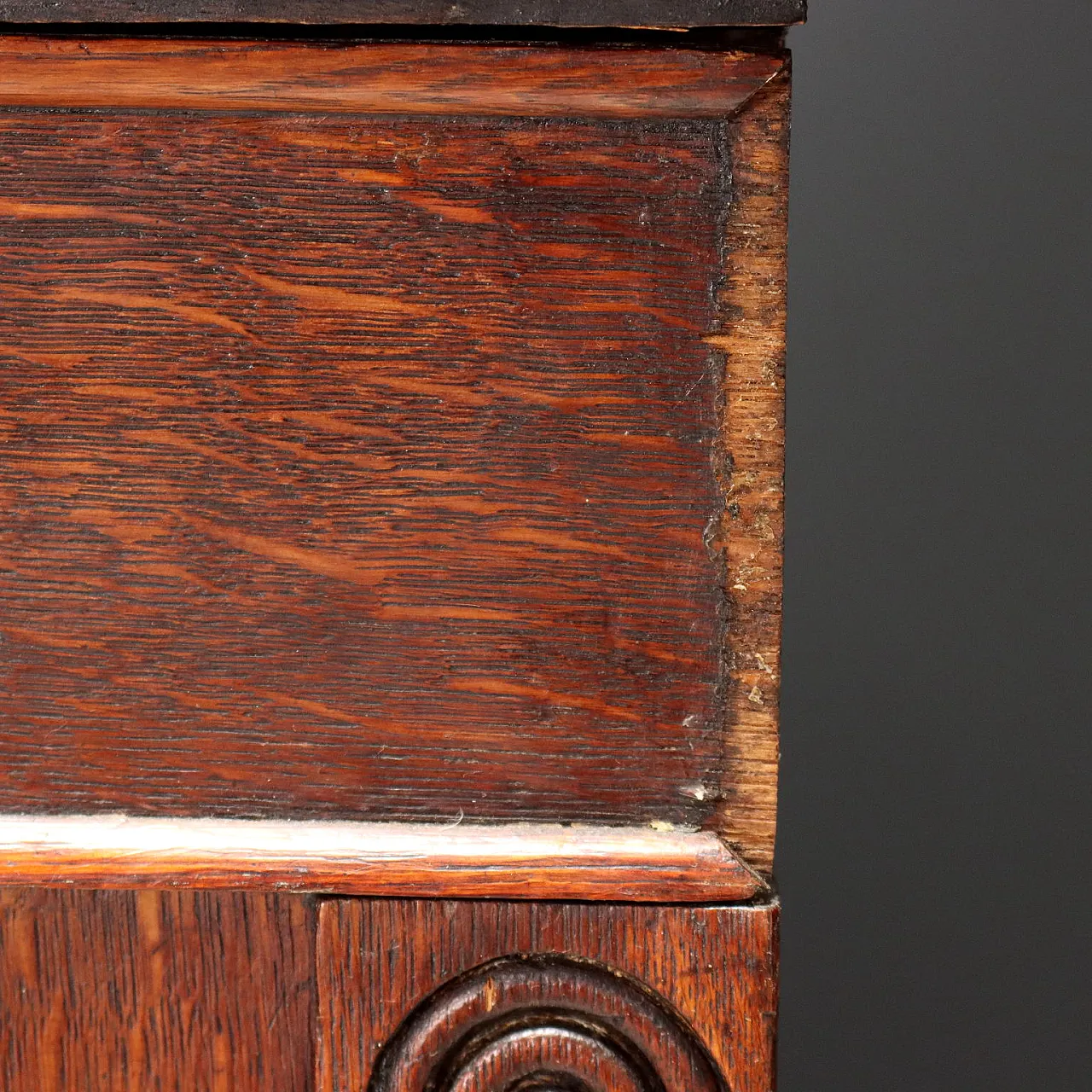 Oak bookcase, early 20th century 7