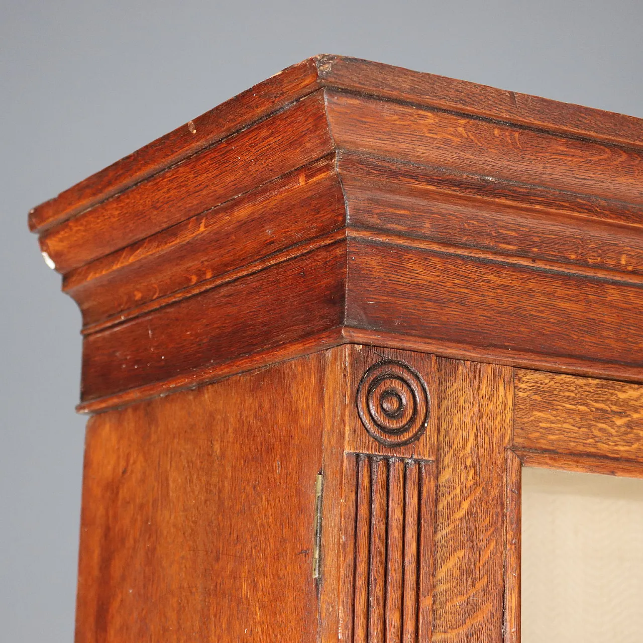 Oak bookcase, early 20th century 8