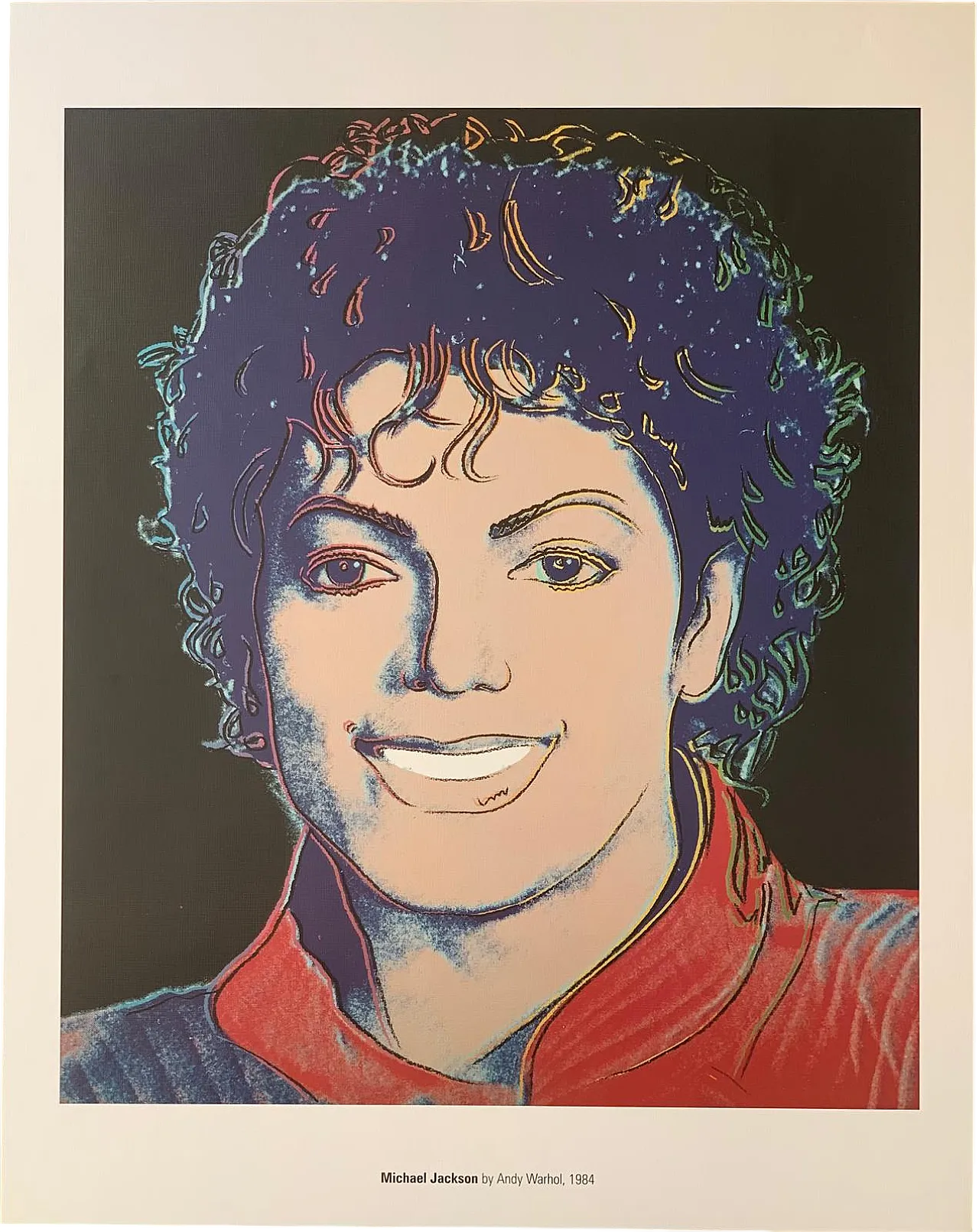 Michael Jackson by Andy Warhol, 1984 5