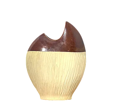 Sculptural ceramic vase, 1970s