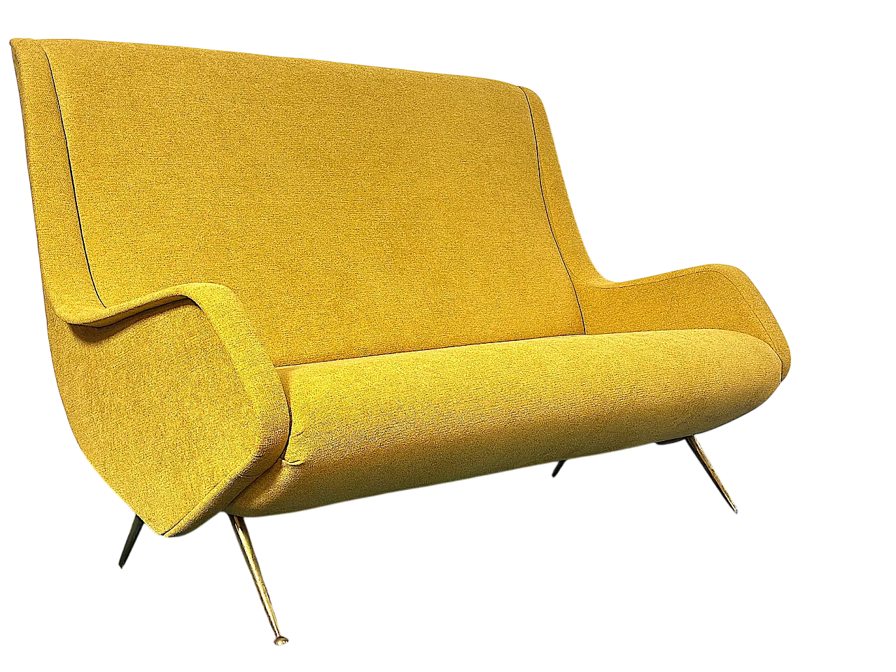 2 seater sofa by Aldo Morbelli for Isa Bergamo, 1950s 14