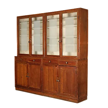 Libreria in larice, metà '800