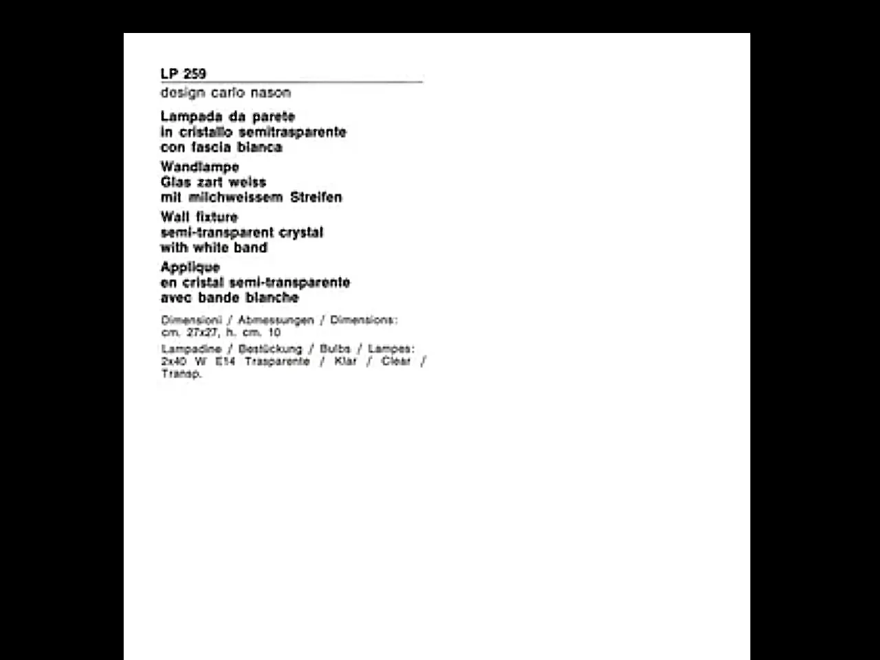 4 Appliqués in Murano glass, 1970s 16