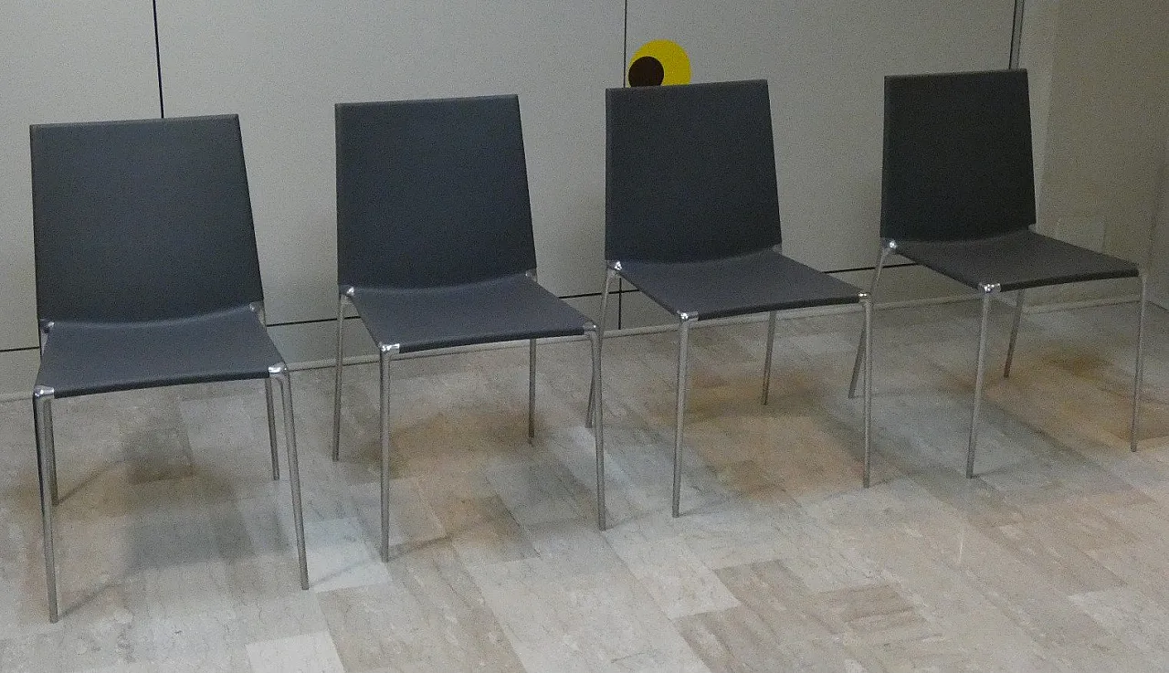 4 Sedie di Roberto Barbieri per B&B Italia, anni 2000 2