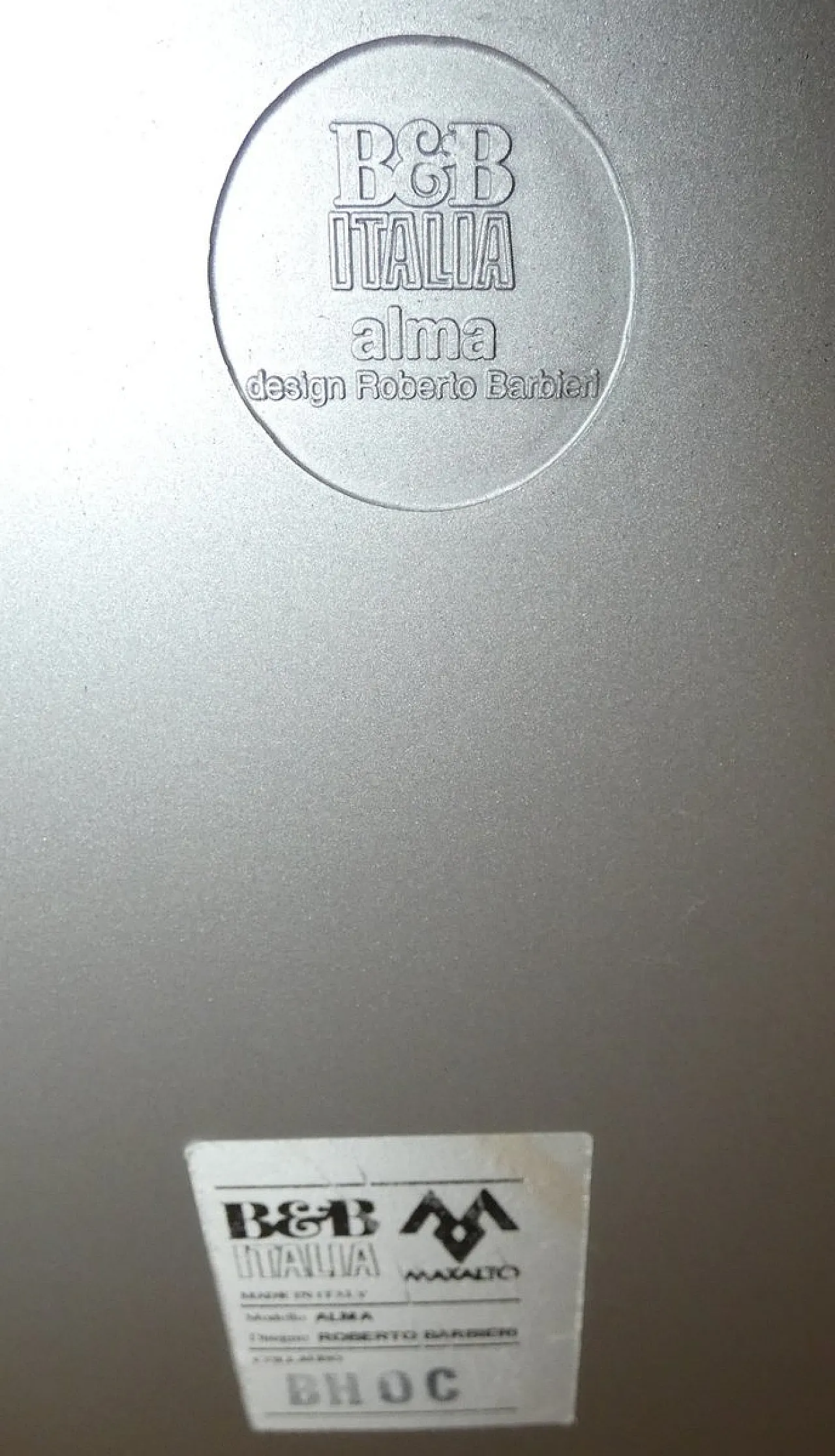 4 Sedie di Roberto Barbieri per B&B Italia, anni 2000 13