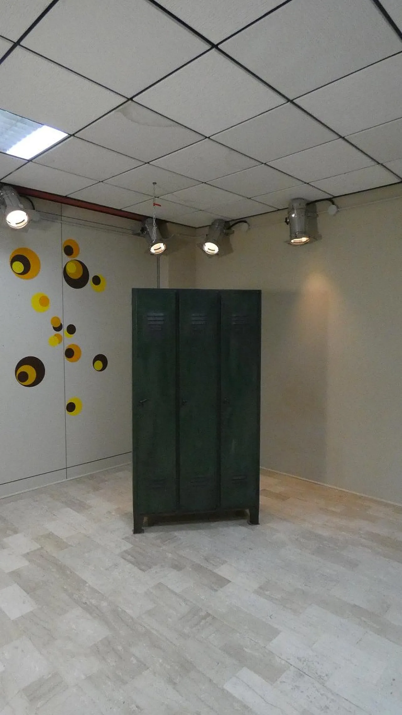 Armadietto militare vintage in metallo di Officina Di Ricerca, Italia, anni '60 16