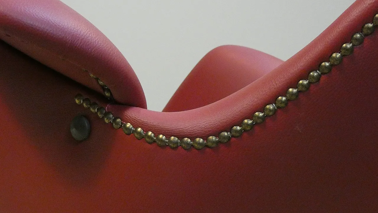 Pair of Vinyl Swivel Chairs, 1960s 9