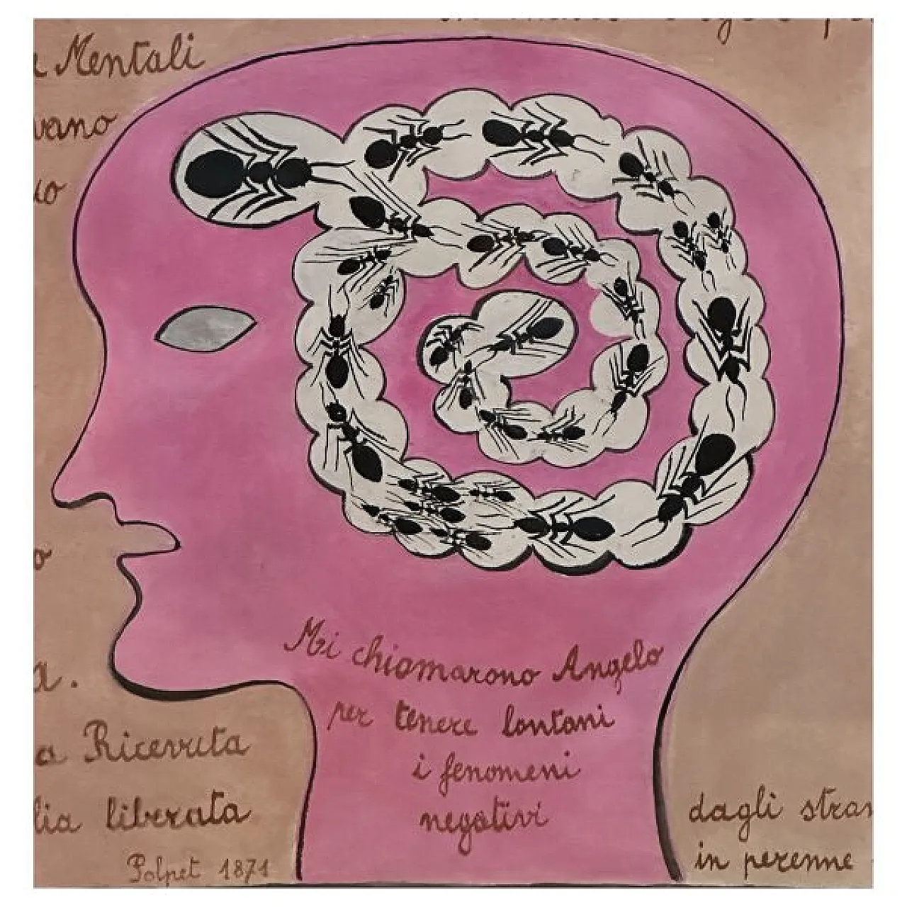 Dino Buzzati, Le Formiche Mentali, anni '70 3