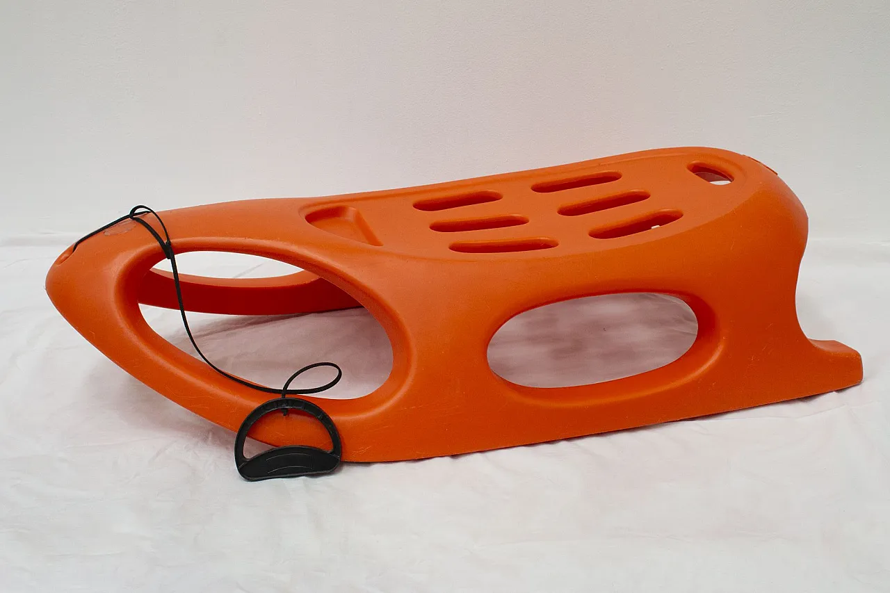 Volkswagen advertising snow sled, 20th century 1