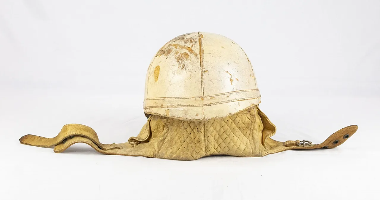 Cromwell Protective Headwear motorcycle helmet, 1940s 3