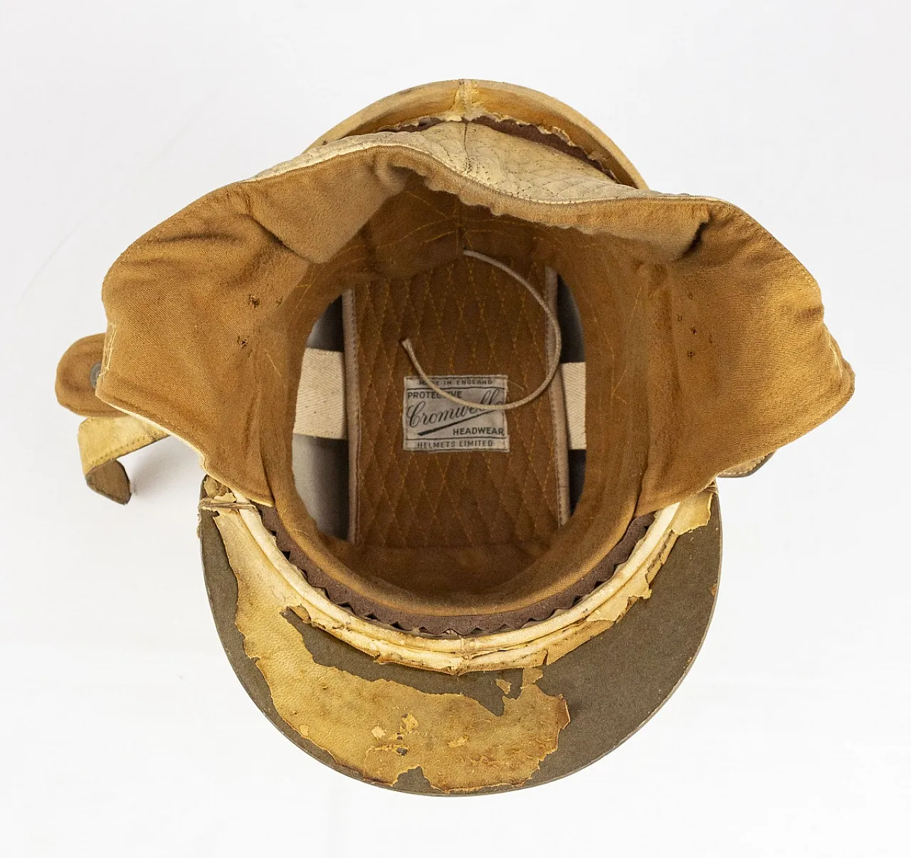 Cromwell Protective Headwear motorcycle helmet, 1940s 7