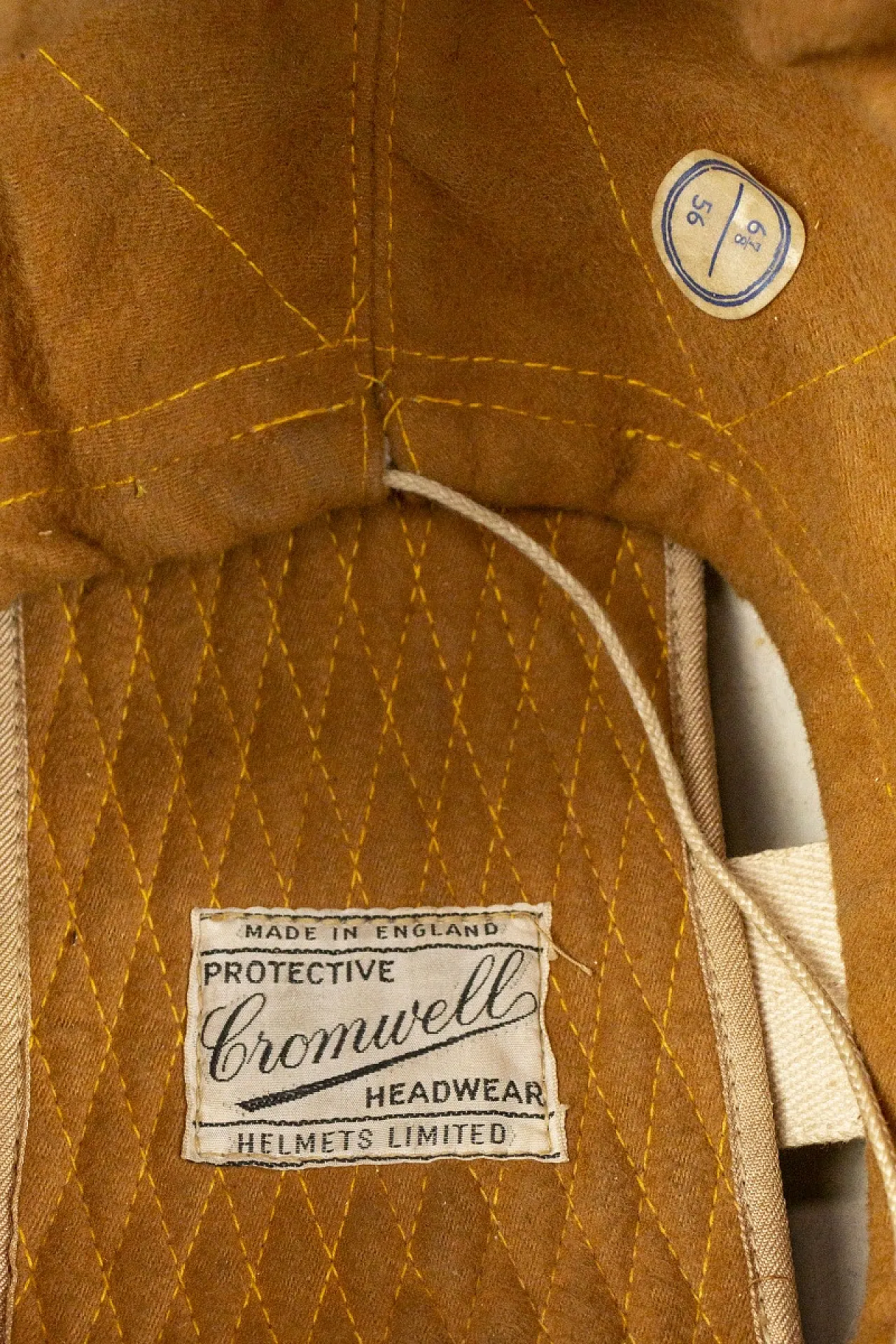 Cromwell Protective Headwear motorcycle helmet, 1940s 8