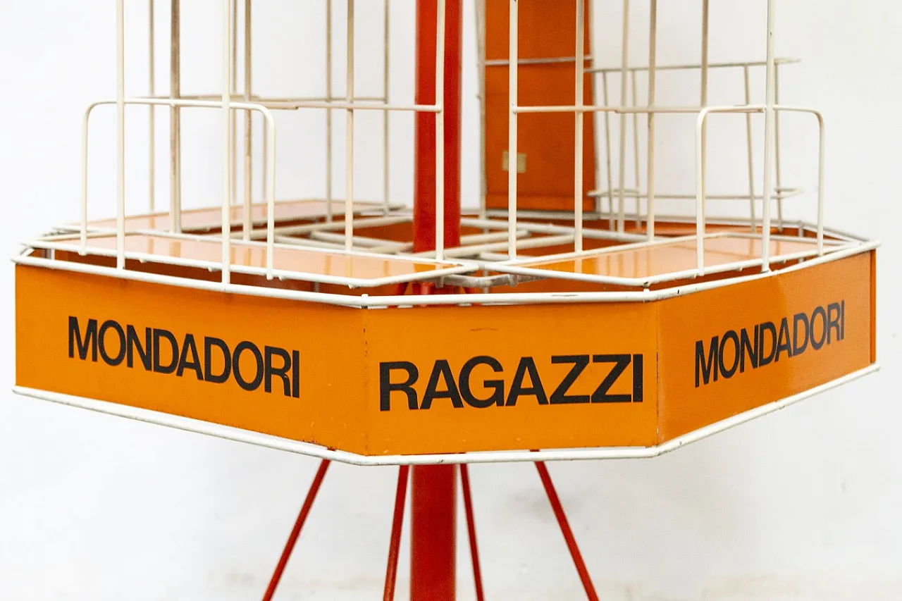 Libreria a carrello, espositore Mondadori, '900 4