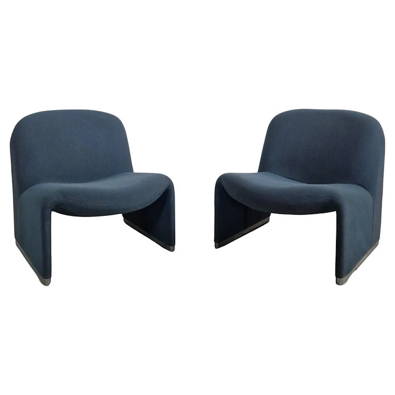 Pair of Alky chairs by Giancarlo Piretti for Anonima Castelli, 70s 1