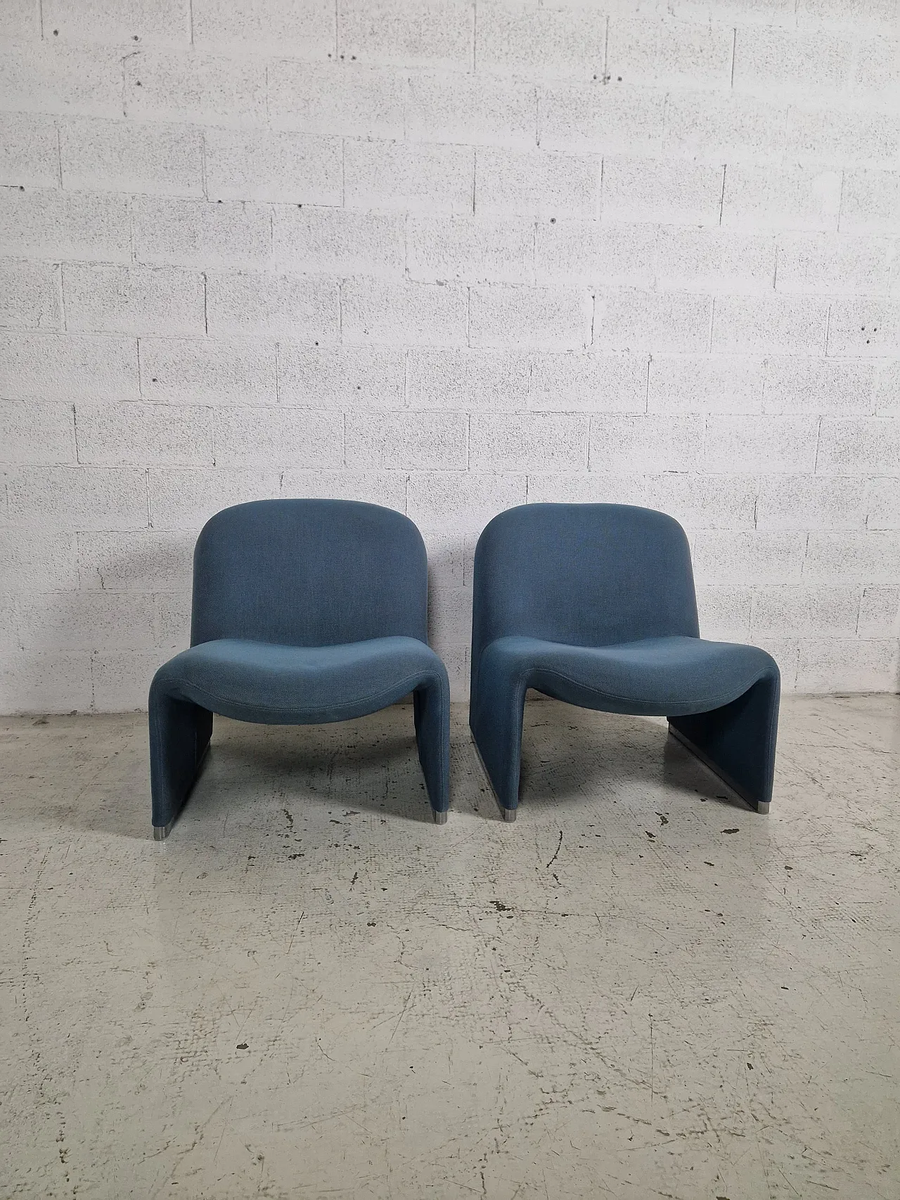 Pair of Alky chairs by Giancarlo Piretti for Anonima Castelli, 70s 6