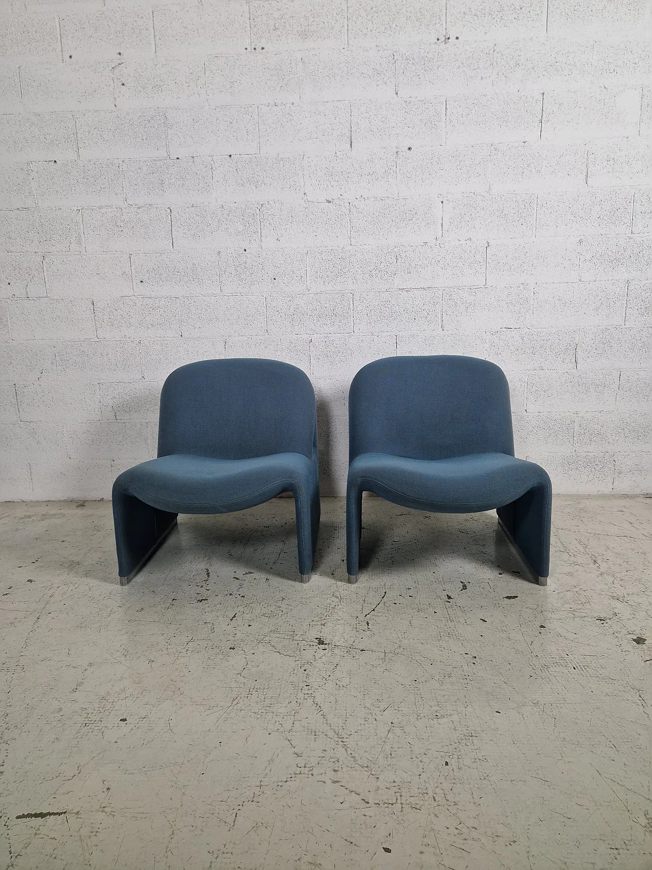 Pair of Alky chairs by Giancarlo Piretti for Anonima Castelli, 70s 7