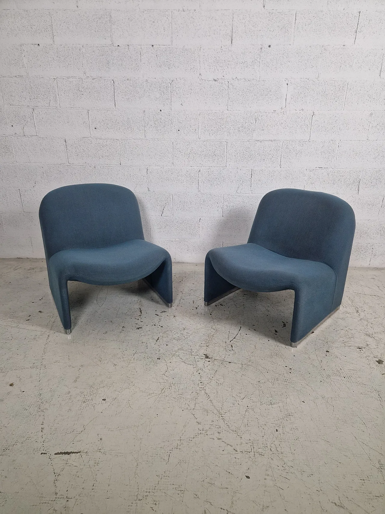 Pair of Alky chairs by Giancarlo Piretti for Anonima Castelli, 70s 8