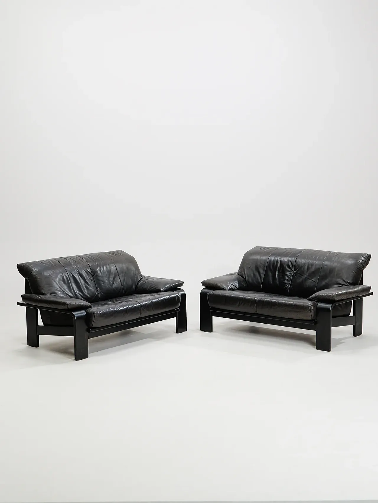 Coppia di divani lounge di Rolf Benz per Musterring, anni '90 12