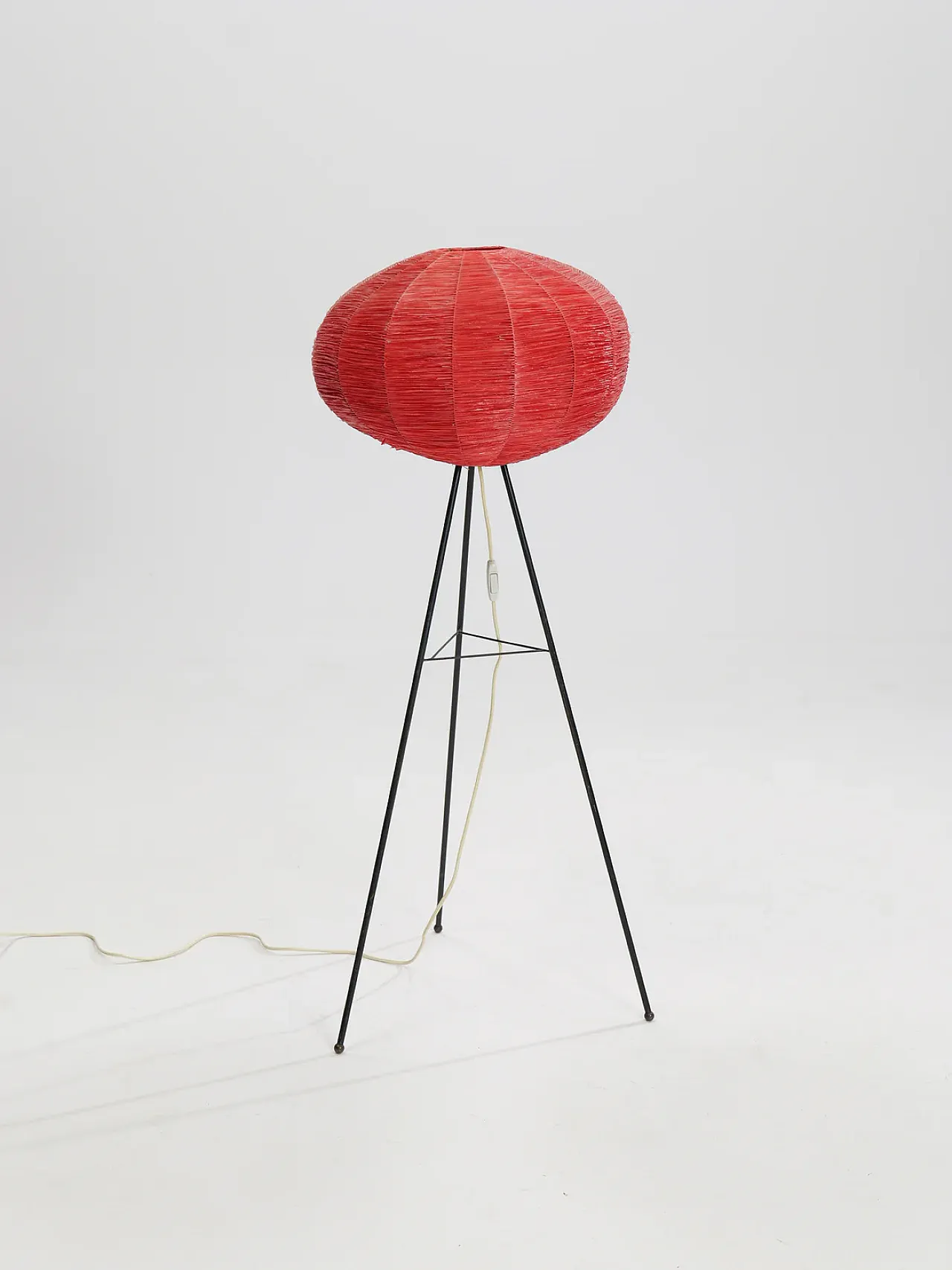 Mid-Century tripod floor table lamp, 1960s 1