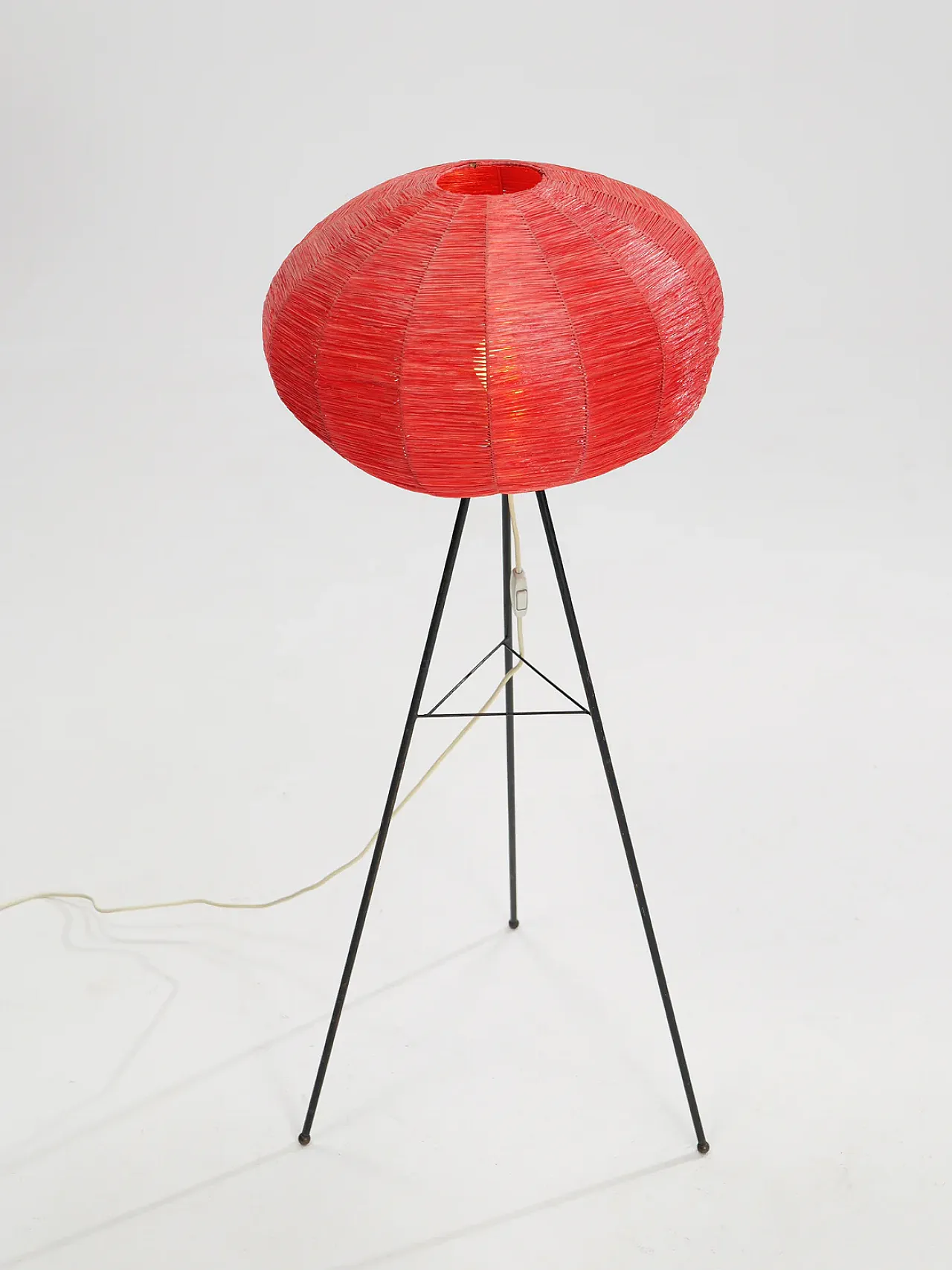 Mid-Century tripod floor table lamp, 1960s 2
