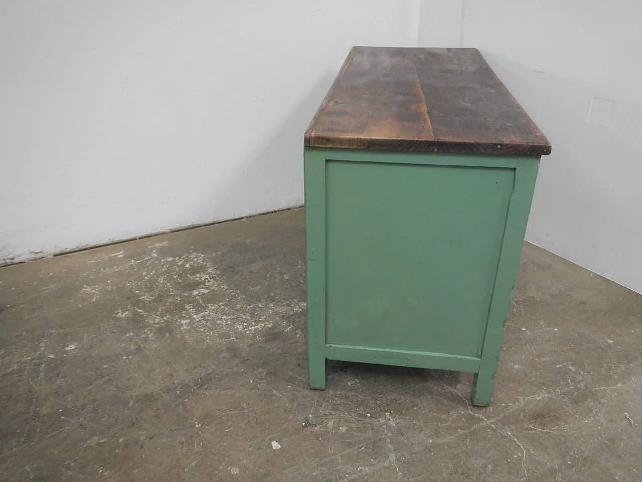 Credenza in abete e olmo, 1960 5