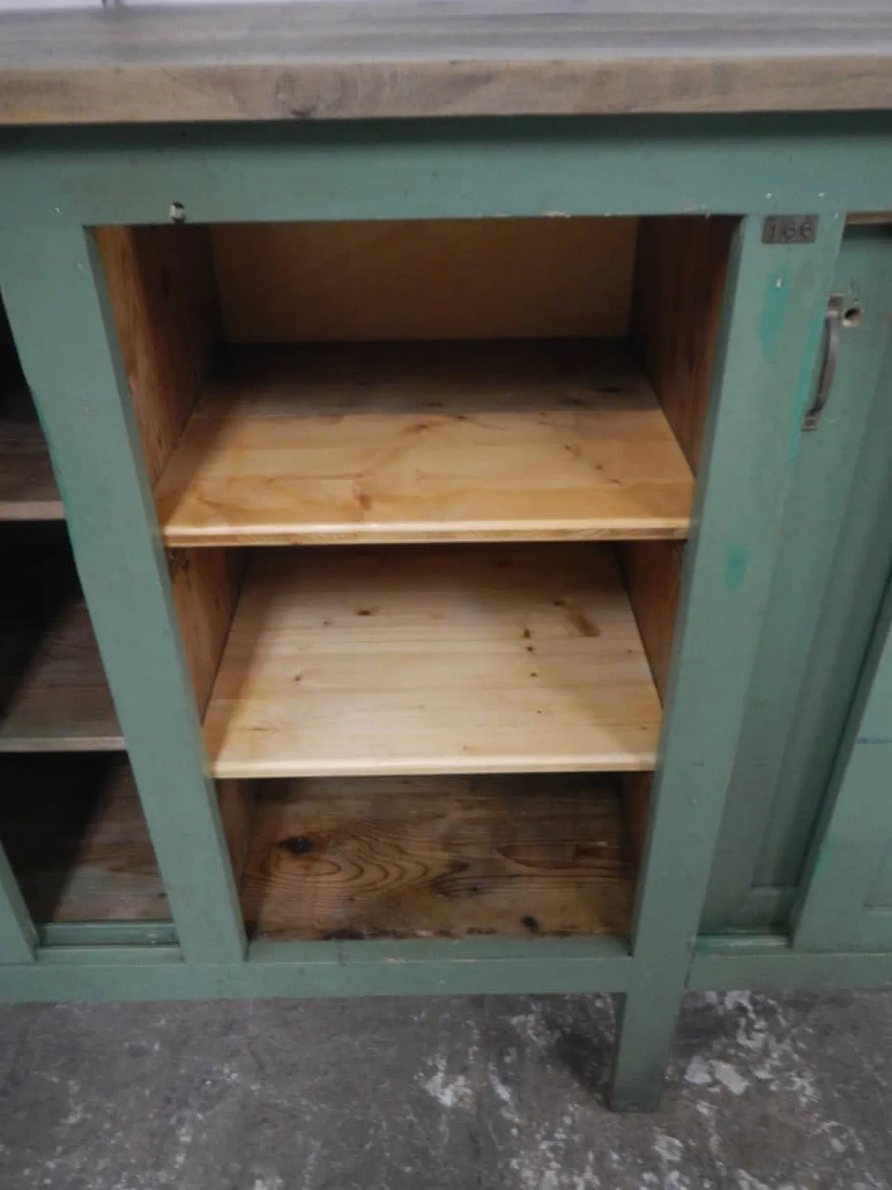 Bancone Credenza  industria tessile, 1960 8